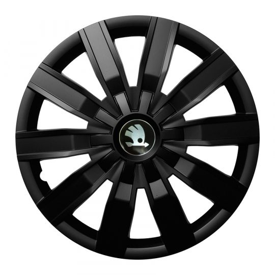 Колпаки Jawoplast Volare Black R16 Skoda (Комплект 4 шт.)