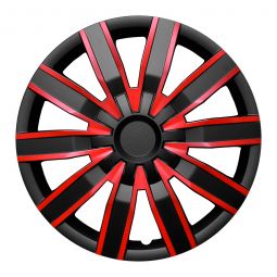 Колпаки Jawoplast Volare Duo Black-Red R15 (Комплект 4 шт.)
