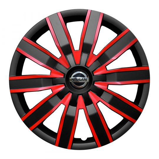 Колпаки Jawoplast Volare Duo Black-Red R16 Nissan (Комплект 4 шт.) Колпаки Jawoplast Volare Duo Black-Red R16 Nissan (Комплект 4 шт.)