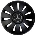 Kenguru Колпаки для колес Rex Mercedes Черные R16" (Комплект 4 шт.)