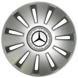 Kenguru Колпаки для колес Rex Mercedes Серые R16" (Комплект 4 шт.) Kenguru Колпаки для колес Rex Mercedes Серые R16" (Комплект 4 шт.)