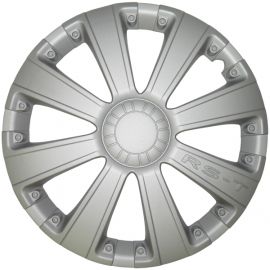 Kenguru Колпаки для колес RS-T Серебристые R13" (Комплект 4 шт.)