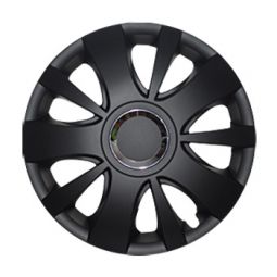 LEOPLAST Hit black R14 КОЛПАКИ ДЛЯ КОЛЕС (Комплект 4 шт.)