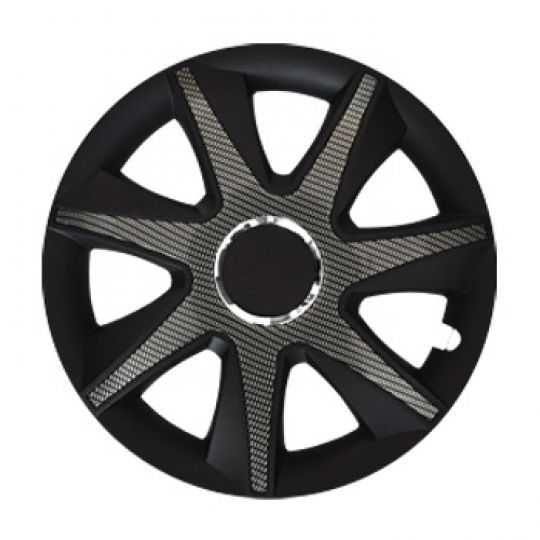 LEOPLAST Run Carbon black КОЛПАКИ ДЛЯ КОЛЕС (Комплект 4 шт.)