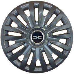 Колпаки SJS 313 Black R15 Dacia NEW (Комплект 4 шт.)