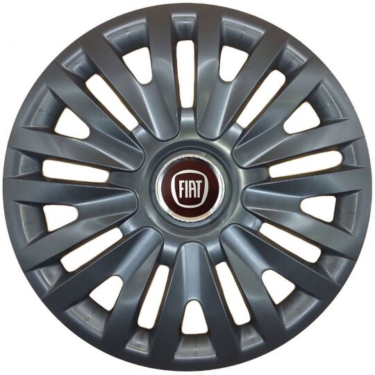 Колпаки SJS 313 Black R15 Fiat (Комплект 4 шт.)