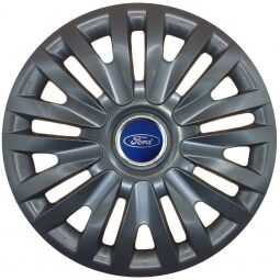 Колпаки SJS 313 Black R15 Ford (Комплект 4 шт.)