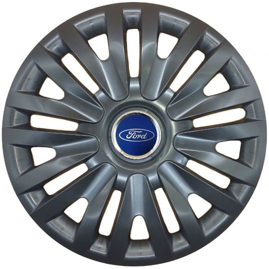 Колпаки SJS 313 Black R15 Ford (Комплект 4 шт.)