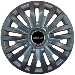 Колпаки SJS 313 Black R15 Geely (Комплект 4 шт.)