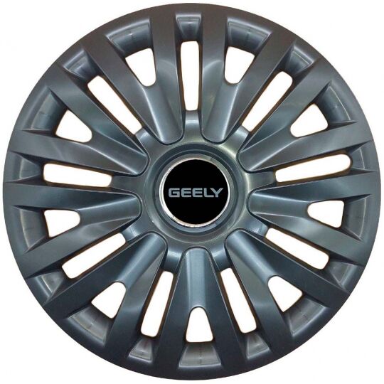 Колпаки SJS 313 Black R15 Geely (Комплект 4 шт.)