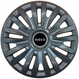 Колпаки SJS 313 Black R15 Iveco (Комплект 4 шт.)