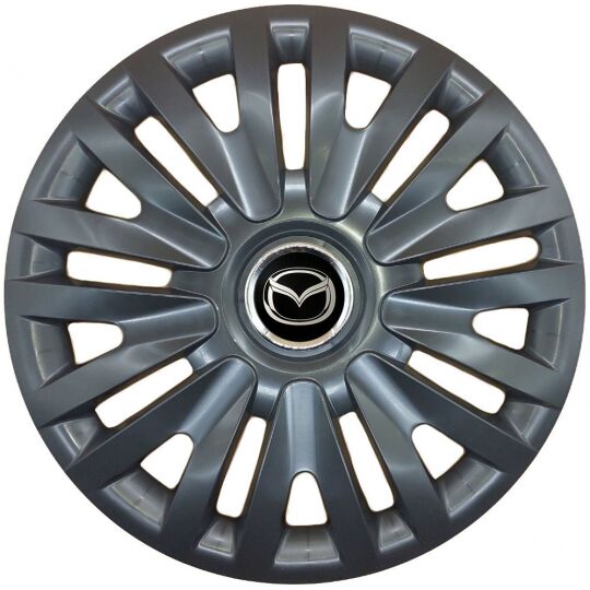 Колпаки SJS 313 Black R15 Mazda (Комплект 4 шт.)