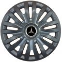 Колпаки SJS 313 Black R15 Mercedes (Комплект 4 шт.)
