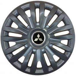 Колпаки SJS 313 Black R15 Mitsubishi (Комплект 4 шт.)