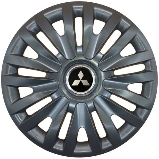 Колпаки SJS 313 Black R15 Mitsubishi (Комплект 4 шт.)