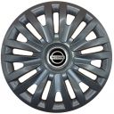 Колпаки SJS 313 Black R15 Nissan (Комплект 4 шт.)