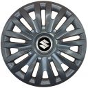 Колпаки SJS 313 Black R15 Suzuki (Комплект 4 шт.)