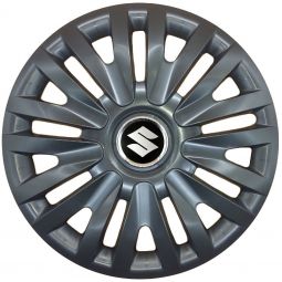 Колпаки SJS 313 Black R15 Suzuki (Комплект 4 шт.)