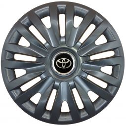 Колпаки SJS 313 Black R15 Toyota (Комплект 4 шт.)