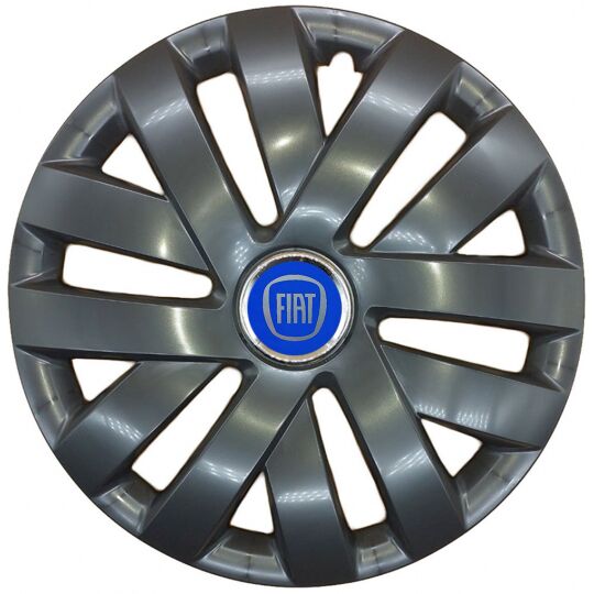 Колпаки SJS 315 Black R15 Fiat NEW (Комплект 4 шт.)