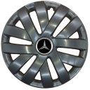 Колпаки SJS 315 Black R15 Mercedes (Комплект 4 шт.)