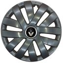 Колпаки SJS 315 Black R15 Renault (Комплект 4 шт.)