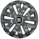 Колпаки SJS 315 Black R15 Seat (Комплект 4 шт.)