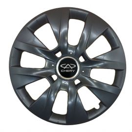 Колпаки SJS 334 Black R15 Chery (Комплект 4 шт.)