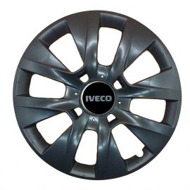 Колпаки SJS 334 Black R15 Iveco (Комплект 4 шт.)