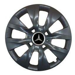Колпаки SJS 334 Black R15 Mercedes (Комплект 4 шт.)