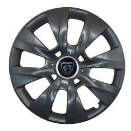 Колпаки SJS 334 Black R15 Peugeot NEW (Комплект 4 шт.)