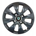 Колпаки SJS 334 Black R15 Skoda-зелена (Комплект 4 шт.)