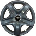 Колпаки SJS 340 Black R15 Chevrolet (Комплект 4 шт.)