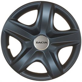Колпаки SJS 340 Black R15 Dacia (Комплект 4 шт.)