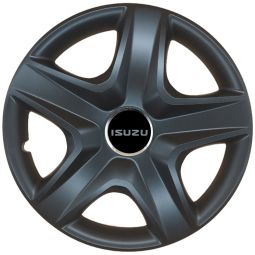 Колпаки SJS 340 Black R15 Isuzu (Комплект 4 шт.)