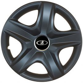 Колпаки SJS 340 Black R15 Lada (Комплект 4 шт.)