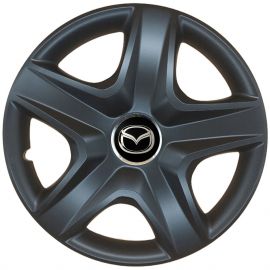 Колпаки SJS 340 Black R15 Mazda (Комплект 4 шт.)