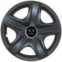 Колпаки SJS 340 Black R15 SsangYong (Комплект 4 шт.)