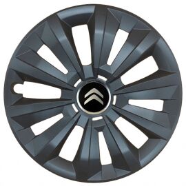 Колпаки SJS 346 Black R15 Citroen (Комплект 4 шт.)