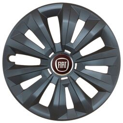 Колпаки SJS 346 Black R15 Fiat (Комплект 4 шт.)