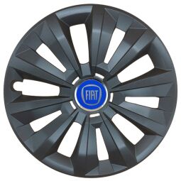 Колпаки SJS 346 Black R15 Fiat NEW (Комплект 4 шт.)