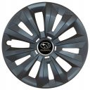 Колпаки SJS 346 Black R15 Subaru (Комплект 4 шт.)