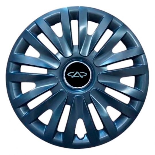 Колпаки SKS 412 Black R16 Chery (Комплект 4 шт.)