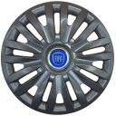 Колпаки SKS 412 Black R16 Fiat NEW (Комплект 4 шт.)
