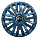 Колпаки SKS 412 Black R16 Hyundai (Комплект 4 шт.)
