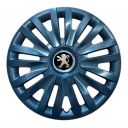 Колпаки SKS 412 Black R16 Peugeot (Комплект 4 шт.)