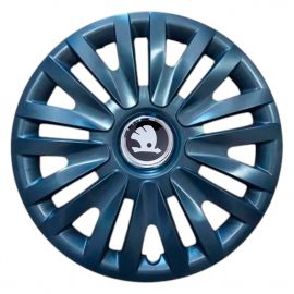 Колпаки SKS 412 Black R16 Skoda (Комплект 4 шт.)