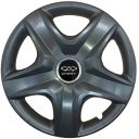 Колпаки SKS 418 Black R16 Chery (Комплект 4 шт.)
