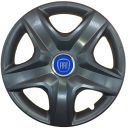 Колпаки SKS 418 Black R16 Fiat NEW (Комплект 4 шт.)