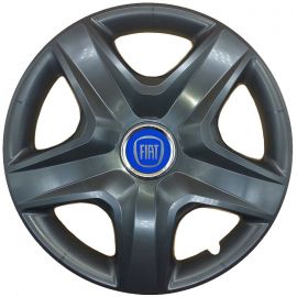 Колпаки SKS 418 Black R16 Fiat NEW (Комплект 4 шт.)
